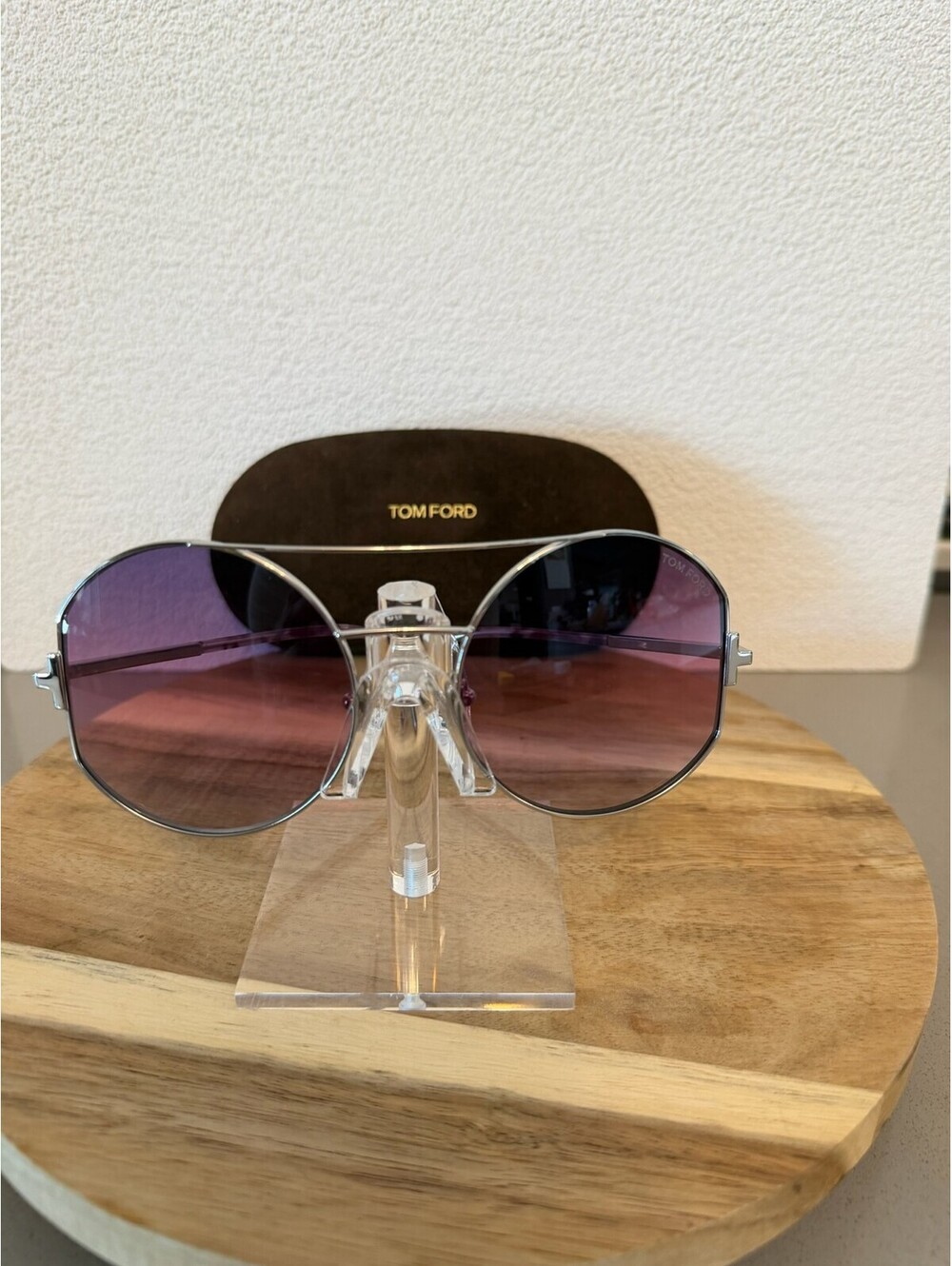 Tom Ford Sunglasses Silver Size OS
